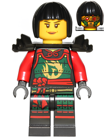 Минифигурка Lego Samurai X (Nya) - Possession, Hair njo271 U